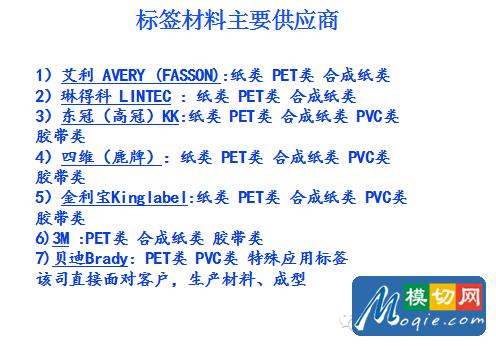 不干膠標簽基礎知識（下）